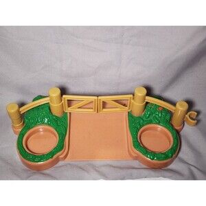 Fisher Price Little People Fall Pumpkin Gate Fence Replacement Part 2001 Mattel